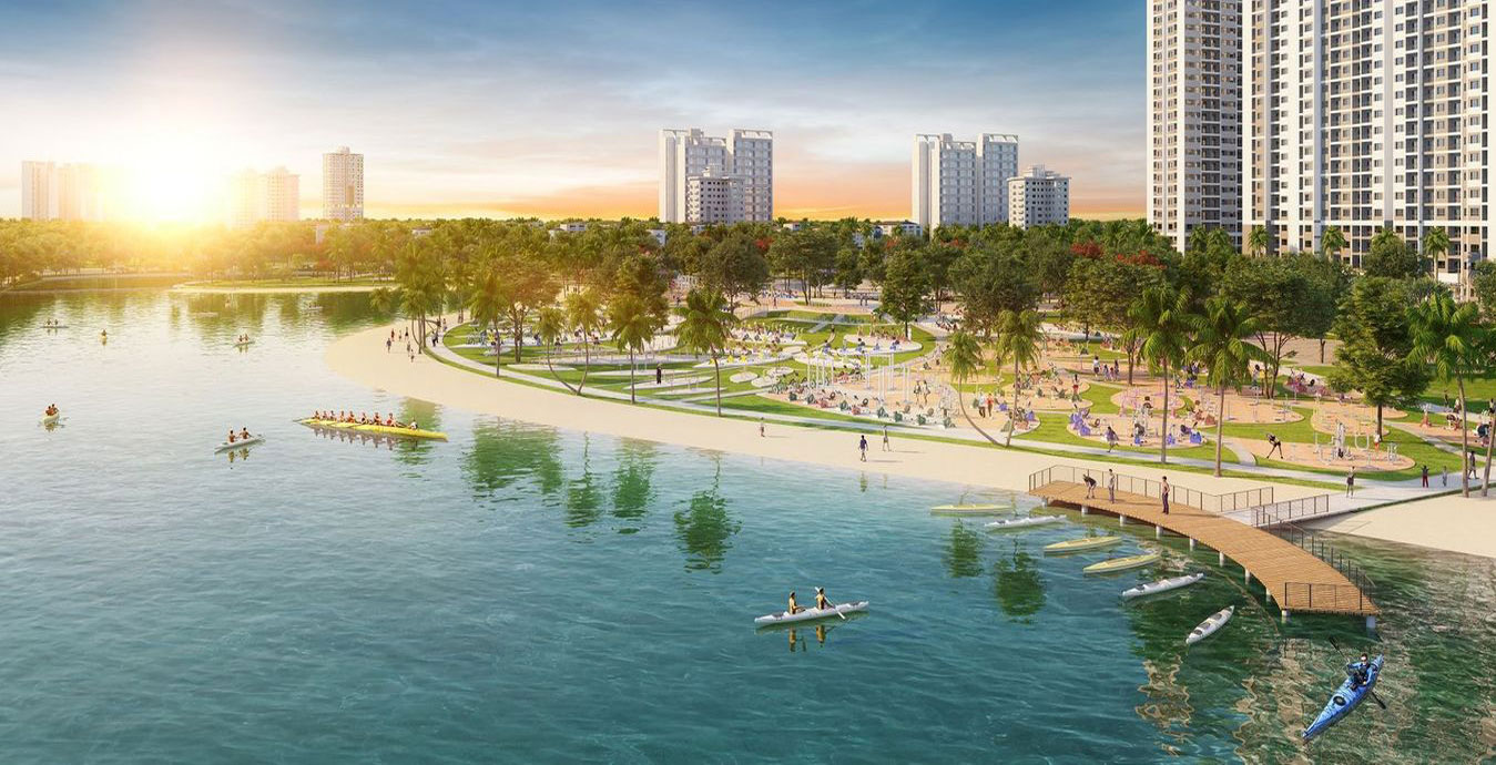 Môi trường sống tại dự án nhà phố vinhome hóc môn