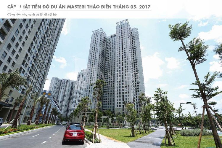 Phối cảnh tổng thể dự án Masteri Thảo Điền Quận 2