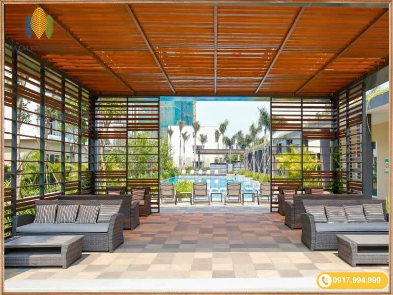 tiện ích hồ bơi clubhouse nội khu compound palm residence
