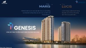 Phối cảnh tổng thể khu căn hộ TT Genesis Capital Đào Sư Tích Nhà Bè