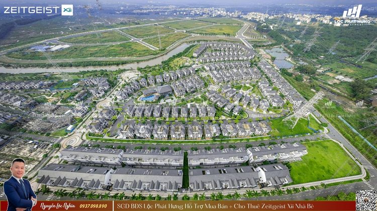 Phối cảnh tổng thể Zeitgeist Nhà Bè