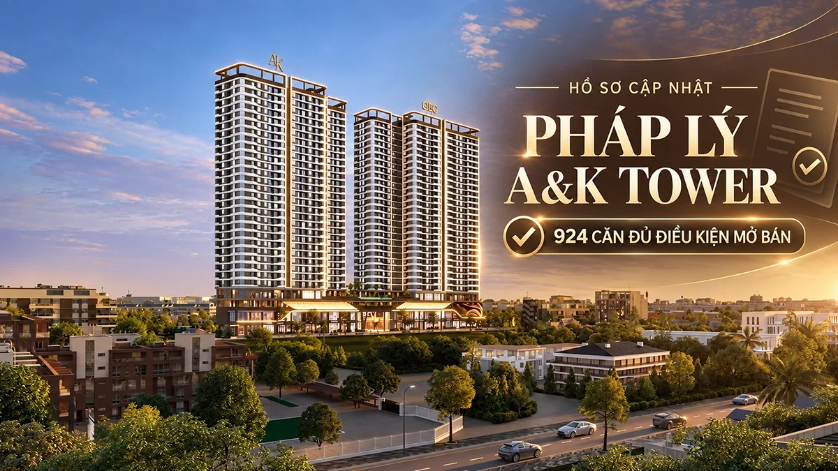 Hồ sơ pháp lý dự án căn hộ A&K Tower An Phú Thuận An