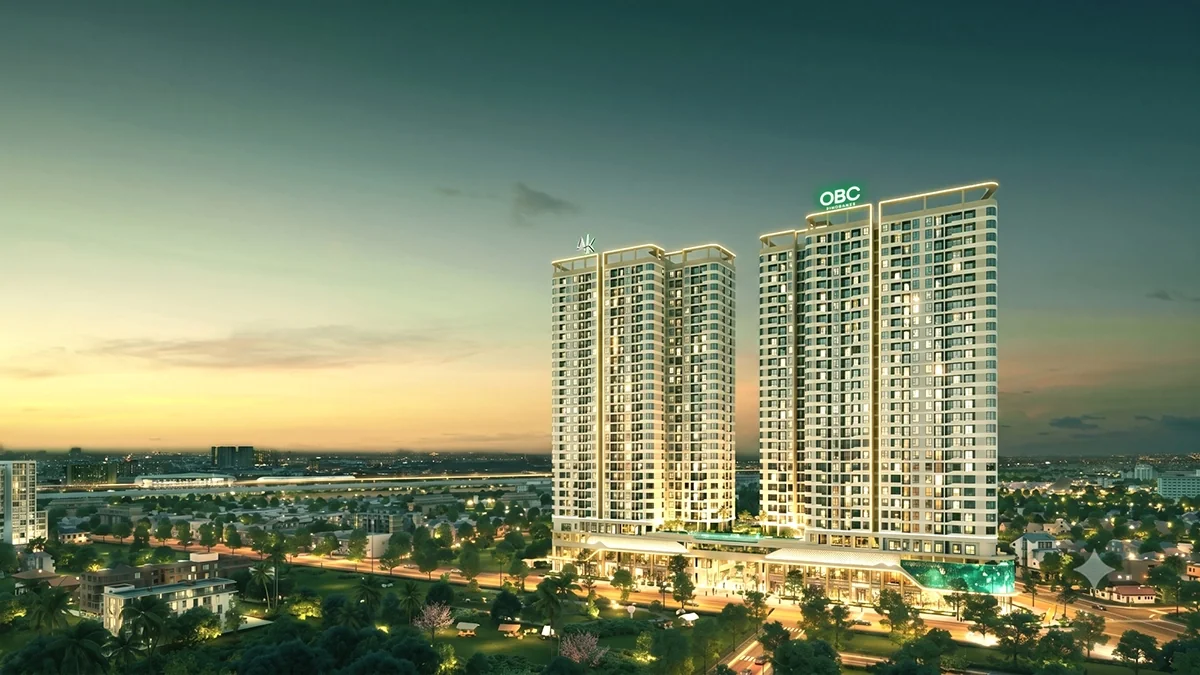Phối cảnh tổng thể dự án căn hộ A&K Tower phường An Phú Thuận An Bình Dương