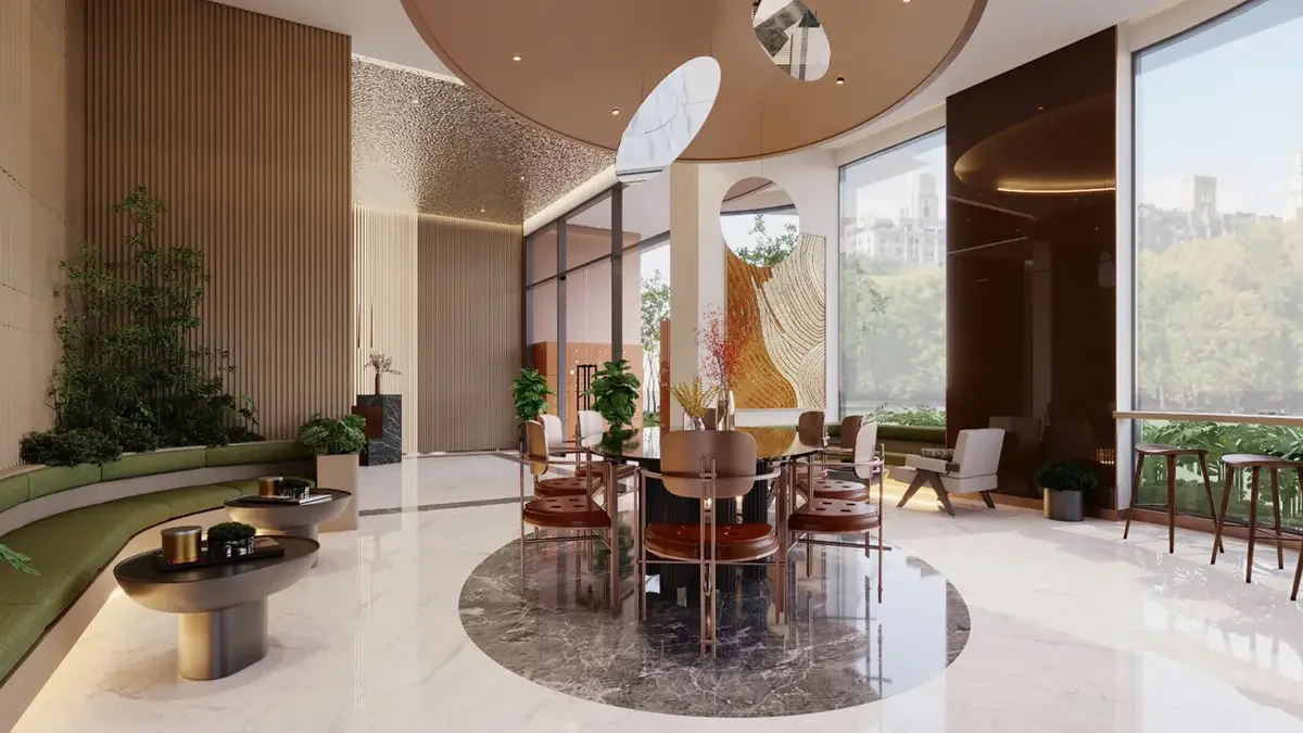Không gian phòng sinh hoạt cộng đồng rộng mở gắn kết cư dân A&K Tower