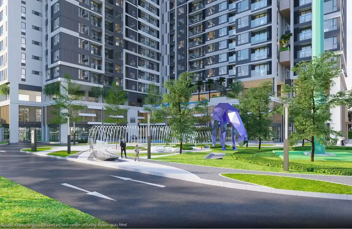 AVA Plaza Thuận An Bình Dương - Hình ảnh thực tế số 3 phối cảnh kiến trúc tiện ích căn hộ mẫu