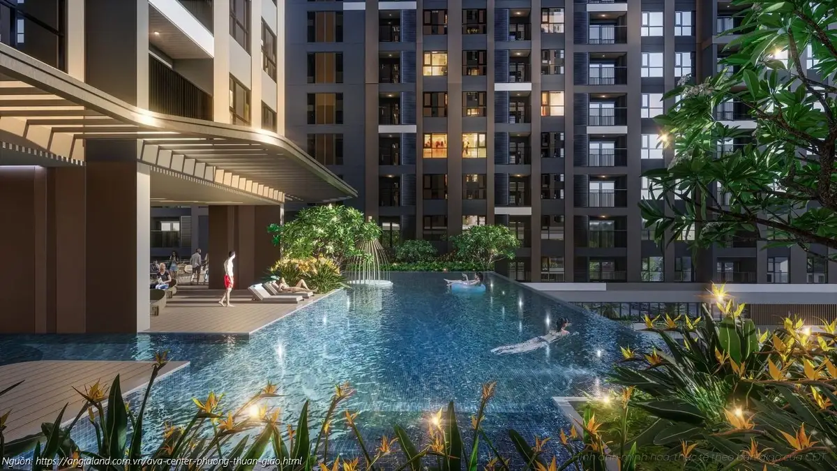 AVA Plaza Thuận An Bình Dương - Hình ảnh thực tế số 5 phối cảnh kiến trúc tiện ích căn hộ mẫu