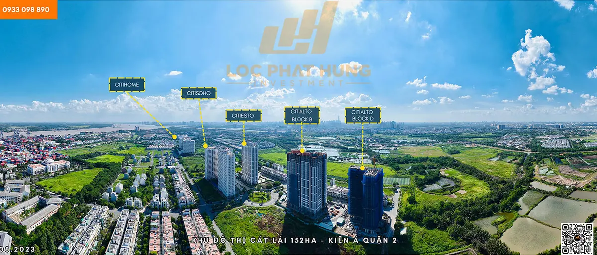 Vị trí kết nối giao thông trung tâm KĐT Cát Lái 152ha CITIALTO - Dự án CITIALTO Cát Lái