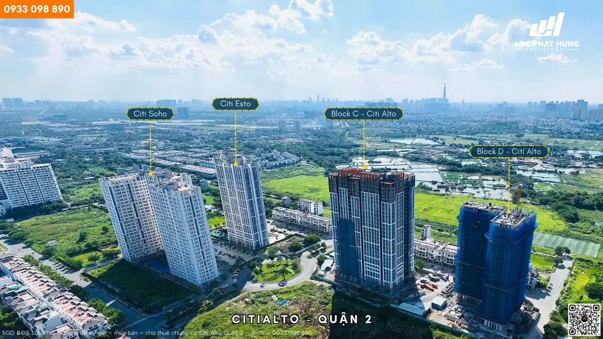 Thiết kế layout căn hộ 2 phòng ngủ 53m2 tối ưu ánh sáng CITIALTO - Dự án CITIALTO Cát Lái