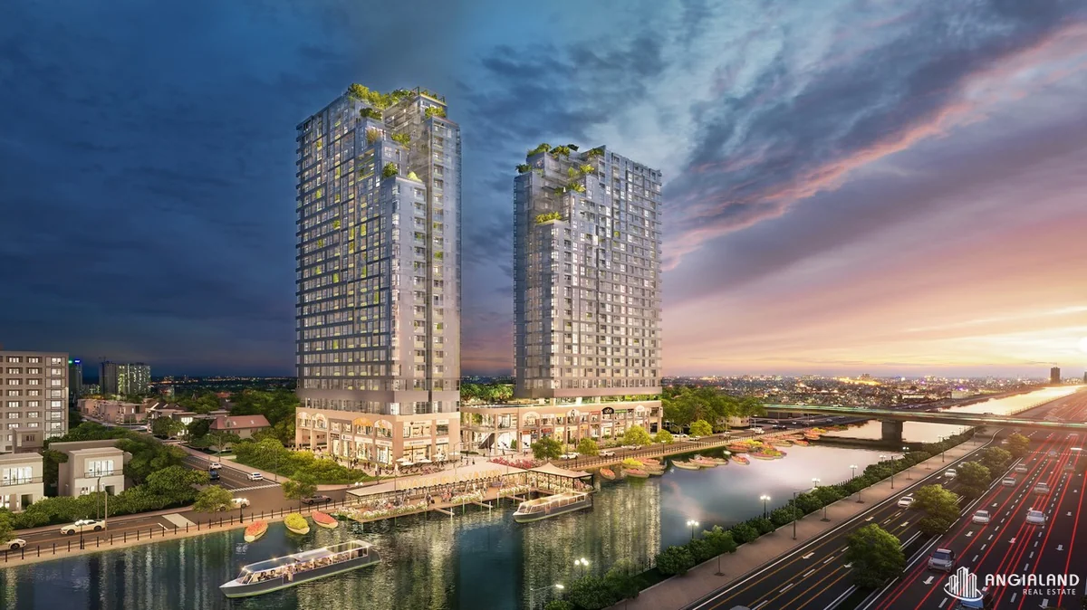 Mặt bằng tầng điển hình tòa tháp căn hộ D-Aqua Bến Bình Đông - Dự án D-Aqua Quận 8