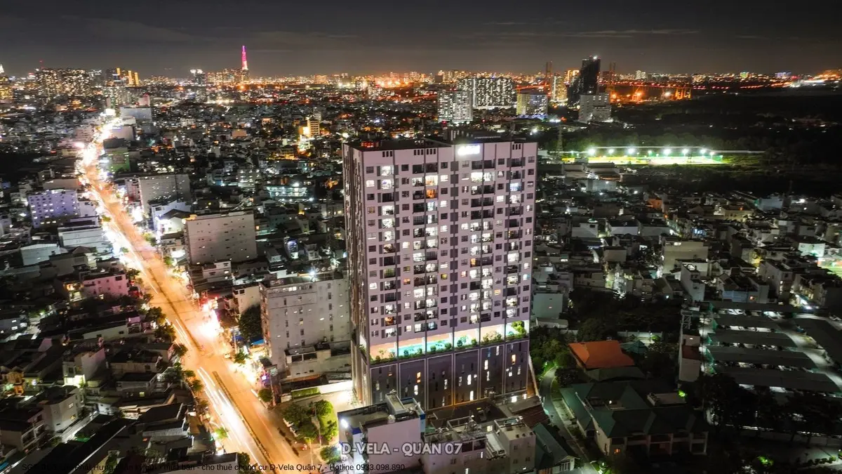 Phối cảnh boutique hiện đại phong cách châu Âu tháp D-Vela Quận 7 - Dự án D-Vela Huỳnh Tấn Phát Quận 7 cập nhật năm 2026