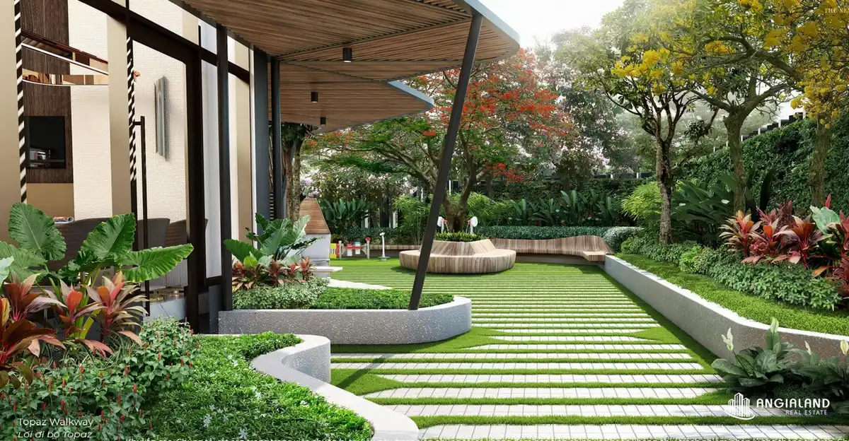 Phòng tắm master bồn tắm ngắm toàn cảnh chân trời thành phố Define - Dự án Define Thạnh Mỹ Lợi