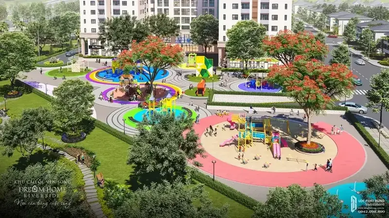 Khu bếp và bàn ăn thiết kế liên thông mở ấm áp Dream Home Riverside - Dự án Dream Home Riverside Quận 8