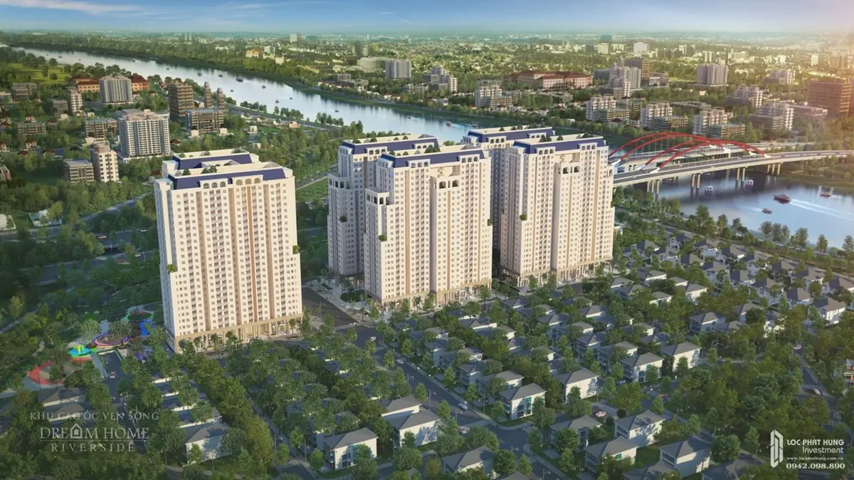 Mặt bằng tầng điển hình tòa tháp Sapphire và Emerald Dream Home Riverside - Dự án Dream Home Riverside Quận 8