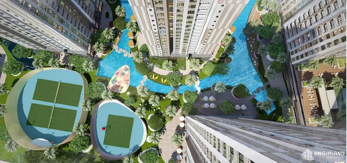 Bến du thuyền cano và lối dạo bộ ven sông sinh thái Gem Riverside Bến du thuyền cano và lối dạo bộ ven sông sinh thái Gem Riverside