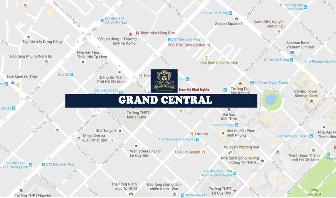 Phòng ngủ master view trọn vẻ đẹp trung tâm Sài Gòn Grand Central Phòng ngủ master view trọn vẻ đẹp trung tâm Sài Gòn Grand Central