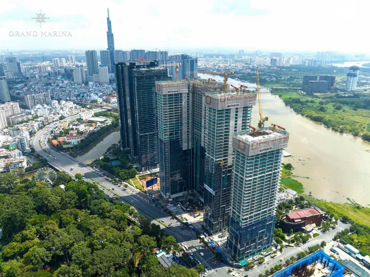 Căn hộ hàng hiệu Grand Marina Saigon Ba Son Quận 1 - Thực tế tiến độ mặt bằng và tiện ích 12