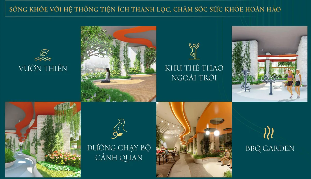 Green Star Sky Garden Quận 7 - Hình ảnh thực tế số 7 phối cảnh tiện ích mặt bằng căn hộ