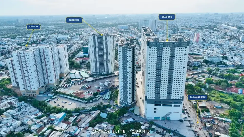 Jamona Eco Quận 8 - Hình ảnh thực tế số 5 mặt bằng phân lô, hồ bơi và tiện ích ven sông 2026