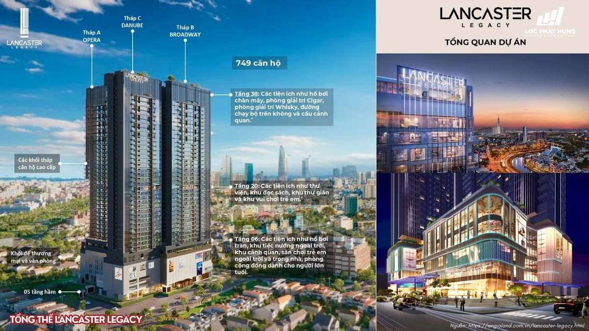 Căn hộ Lancaster Legacy Nguyễn Trãi Quận 1 - Thực tế tiến độ mặt bằng và tiện ích 1
