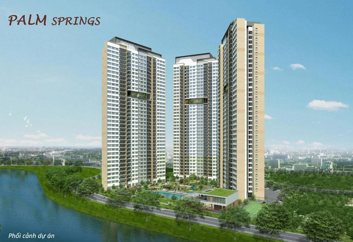 Vị trí ven sông Giồng Ông Tố và Mương Kinh tại Palm Springs Nam Rạch Chiếc - Dự án Palm Springs Nam Rạch Chiếc