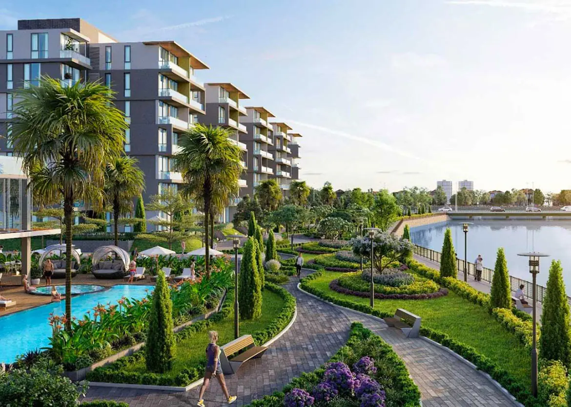 Panomax River Villa - Hình ảnh 8 Layout thiết kế căn hộ villa 3 phòng ngủ tiêu chuẩn cao Panomax River Villa