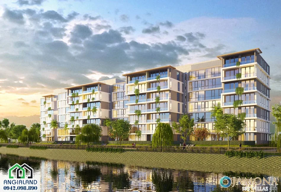 Panomax River Villa - Hình ảnh 11 Phòng ăn và khu bếp chuẩn thượng lưu Panomax River Villa TTC Land