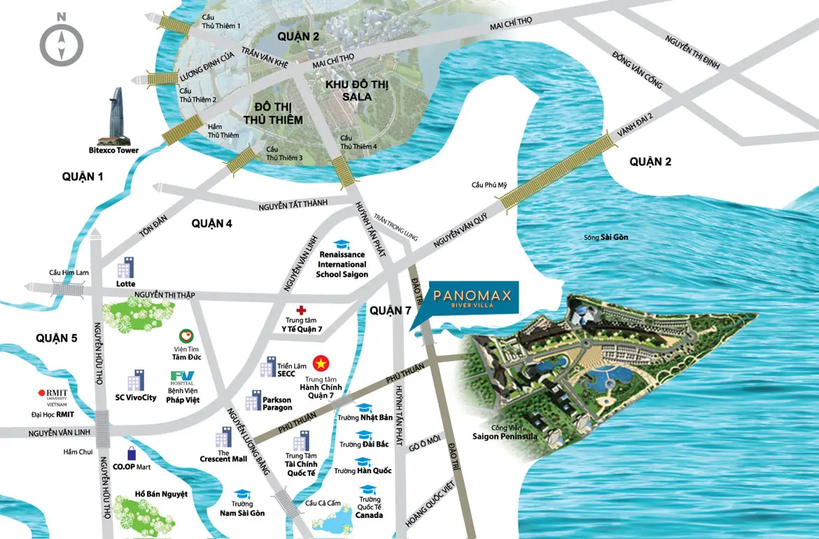 Panomax River Villa - Hình ảnh 12 Phòng ngủ view trực diện sông nước mát lành Panomax River Villa