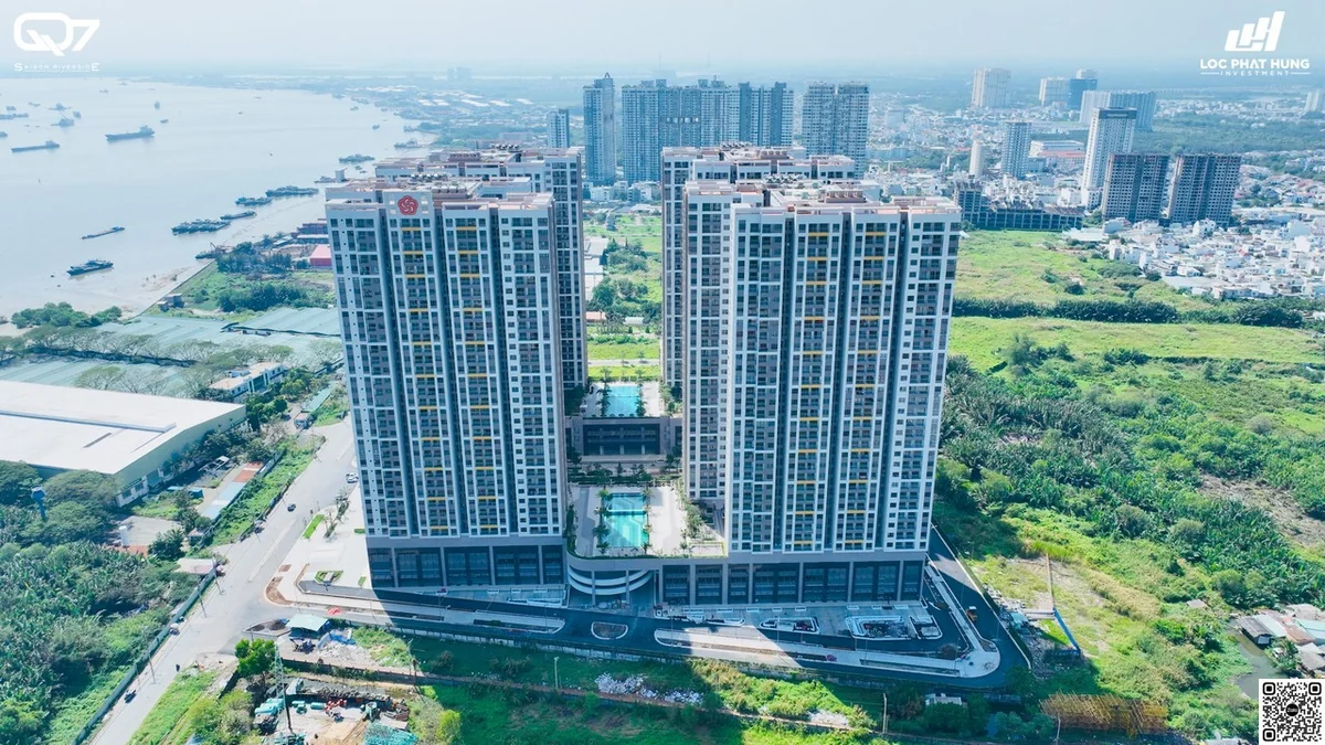 hình ảnh thực tế nội thất phòng khách căn hộ q7 saigon riverside complex ấm cúng sang trọng