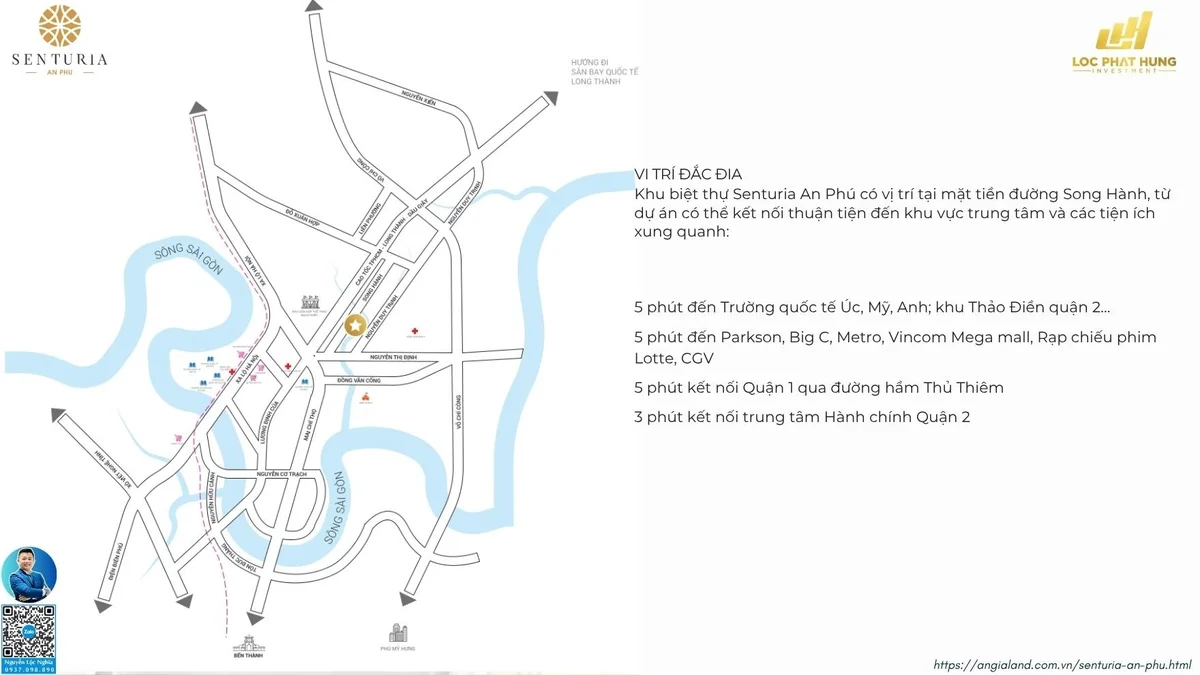 Cảnh quan nội khu Senturia An Phú