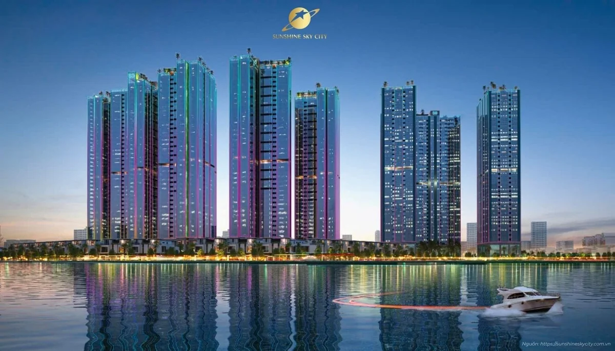 Phòng ngủ master sang trọng hướng ban công đón sáng Sunshine City Sài Gòn Phòng ngủ master sang trọng hướng ban công đón sáng Sunshine City Sài Gòn
