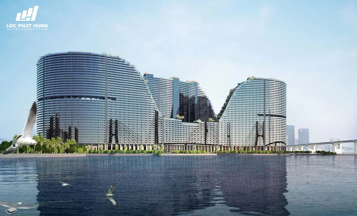 Hệ thống tháp căn hộ resort uốn lượn ven sông Sunshine Diamond River Hệ thống tháp căn hộ resort uốn lượn ven sông Sunshine Diamond River