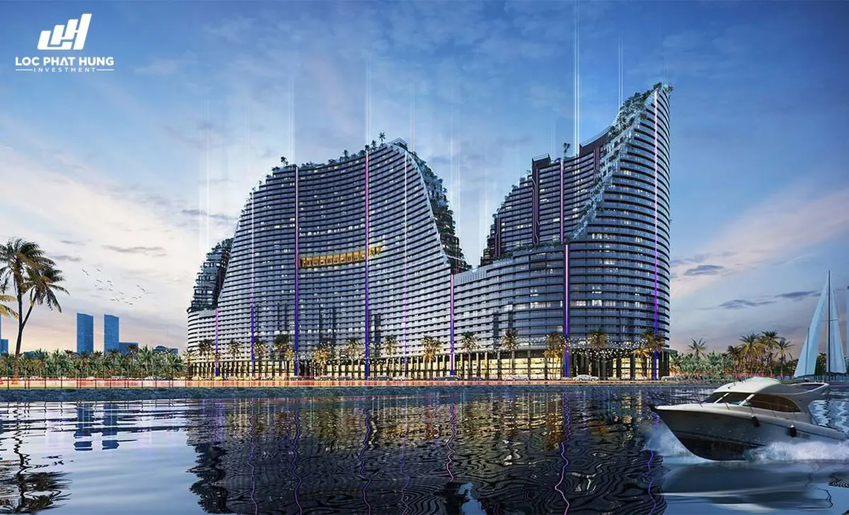 Sảnh đón đón khách dát vàng phong cách nghỉ dưỡng Sunshine Diamond River Sảnh đón đón khách dát vàng phong cách nghỉ dưỡng Sunshine Diamond River