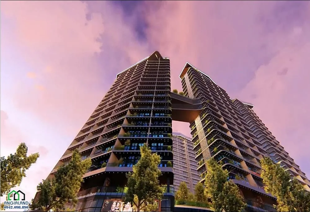 Phối cảnh tổng thể khu phức hợp căn hộ cao cấp Sunshine Royal Garden Sky Villa Lê Văn Lương Quận 7