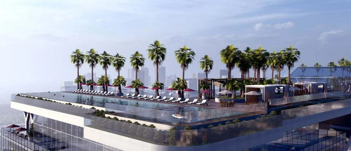 Phòng ngủ master xa hoa tầm nhìn trực diện pháo hoa Quận 1 Sunshine Tower - Dự án Sunshine Tower Ba Son
