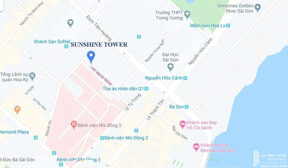 Hồ bơi vô cực chân mây ngắm trọn sông Sài Gòn Sunshine Tower - Dự án Sunshine Tower Ba Son