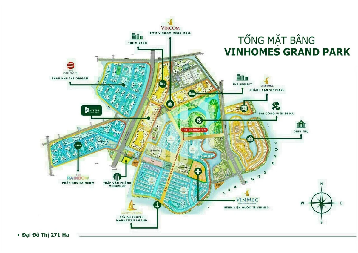Sảnh đón thông tầng dát vàng chuẩn khách sạn 5 sao quốc tế The Beverly - Dự án The Beverly Vinhomes Grand Park