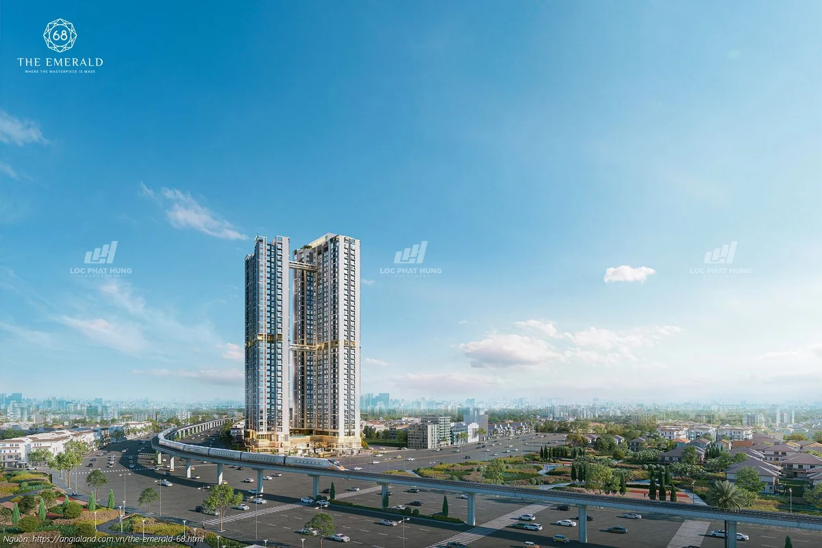 Hình ảnh thực tế mặt bằng tiện ích The Emerald 68 Thuận An số 6 cập nhật 2026