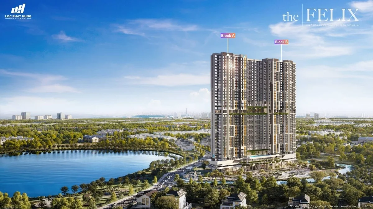 Hình ảnh thực tế mặt bằng tiện ích The Felix Thuận An số 1 cập nhật 2026