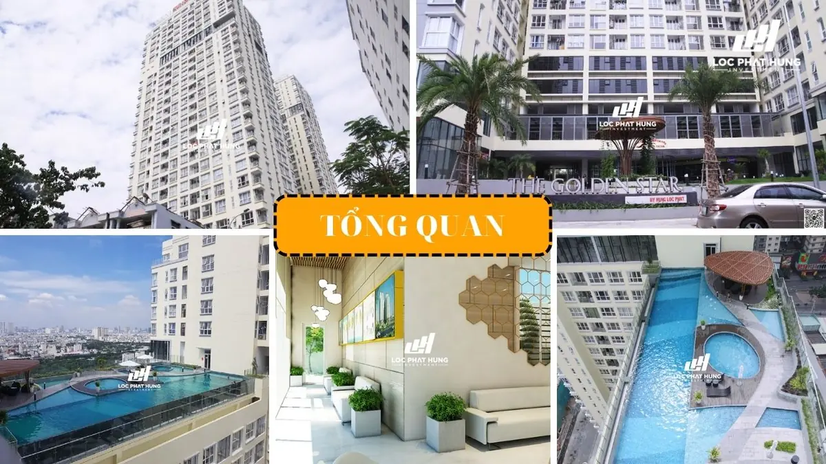 Khu căn hộ cao cấp The Golden Star 72 Nguyễn Thị Thập Quận 7 - Hình ảnh thực tế số 5 phối cảnh kiến trúc tiện ích hồ bơi mặt bằng căn hộ