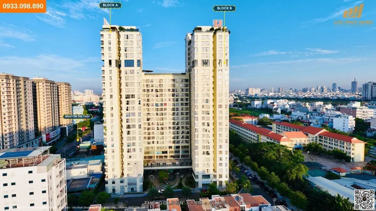 Khu căn hộ cao cấp The Golden Star 72 Nguyễn Thị Thập Quận 7 - Hình ảnh thực tế số 9 phối cảnh kiến trúc tiện ích hồ bơi mặt bằng căn hộ