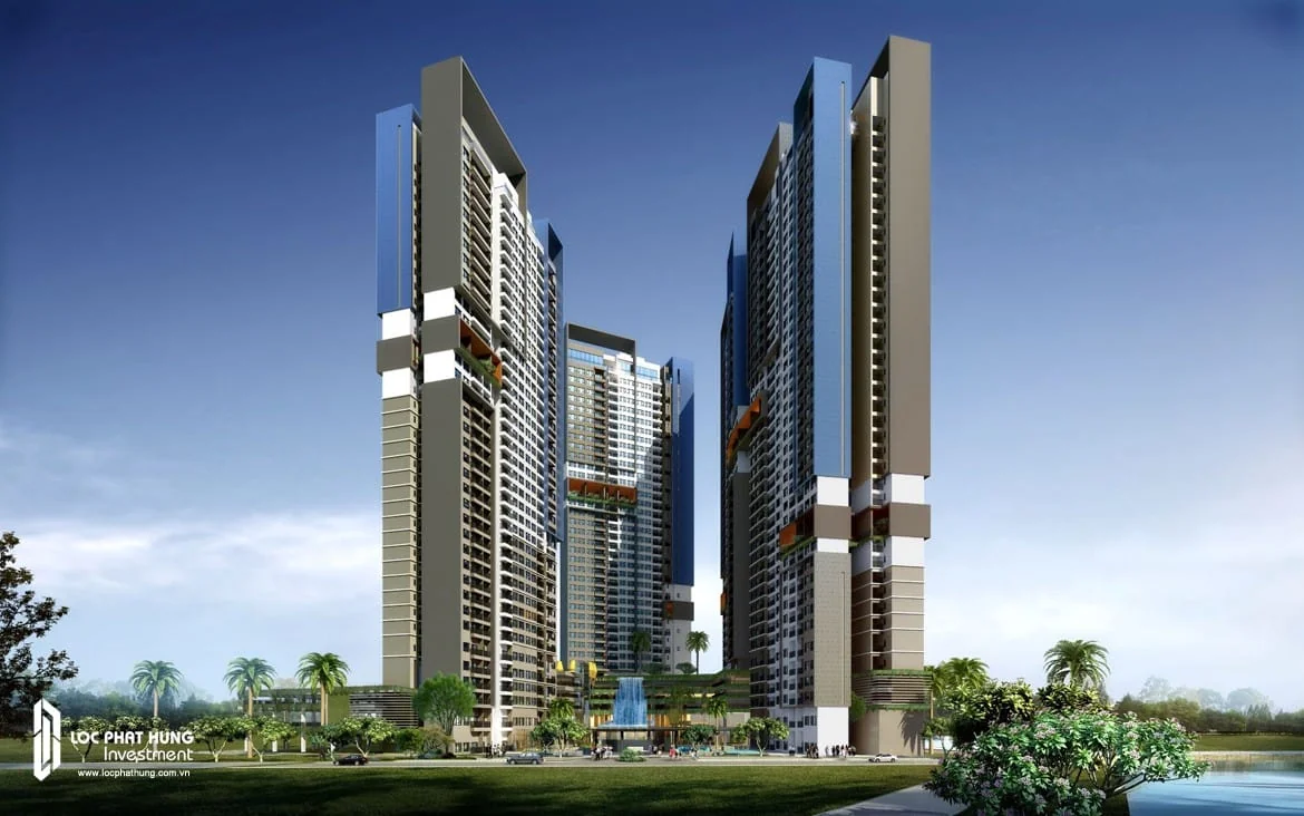 Phòng tập gym chuẩn quốc tế hướng hồ bơi The Infiniti Riviera Point