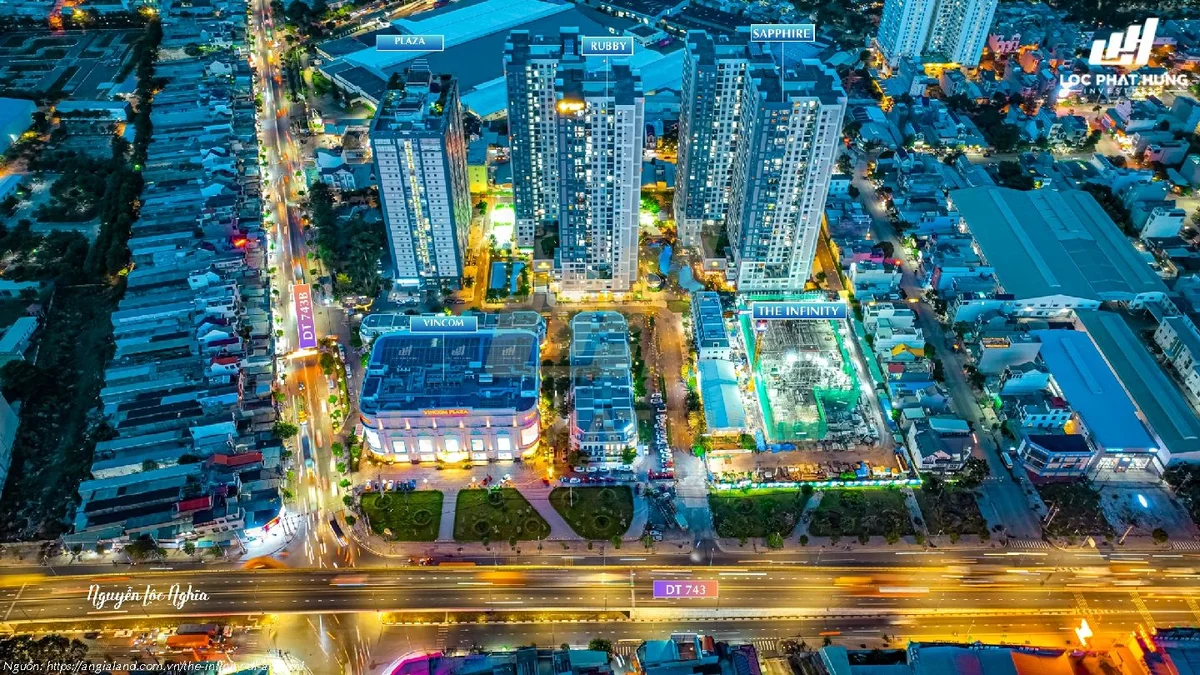 Hình ảnh thực tế mặt bằng tiện ích The Infinity Dĩ An số 13 cập nhật 2026