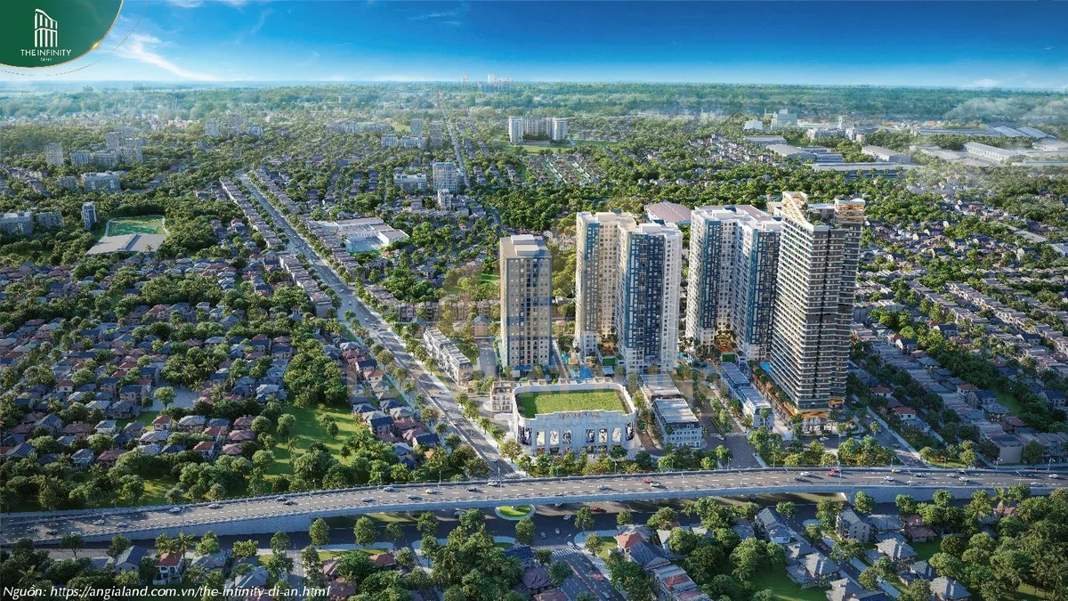 Hình ảnh thực tế mặt bằng tiện ích The Infinity Dĩ An số 3 cập nhật 2026