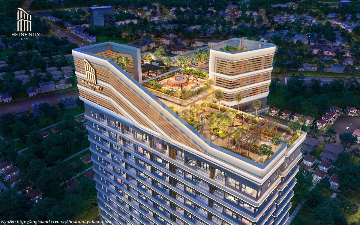 Hình ảnh thực tế mặt bằng tiện ích The Infinity Dĩ An số 9 cập nhật 2026