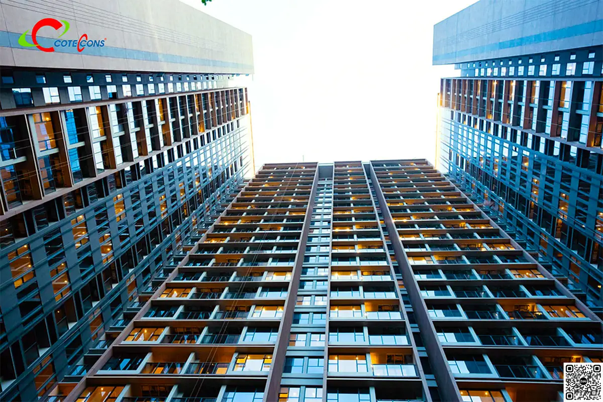 Mặt bằng quy hoạch tổng thể 2 tòa tháp 26 tầng The Marq Hongkong Land - Dự án The Marq Quận 1