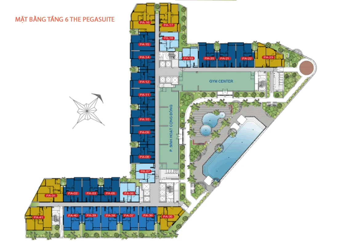 The Pegasuite 1 Quận 8 - Hình ảnh thực tế số 10 phối cảnh tiện ích mặt bằng căn hộ
