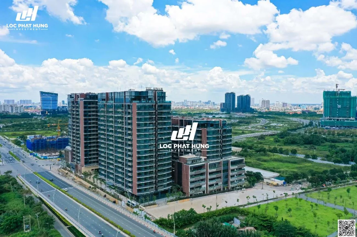 Hình ảnh thực tế căn hộ The River Thủ Thiêm đã bàn giao