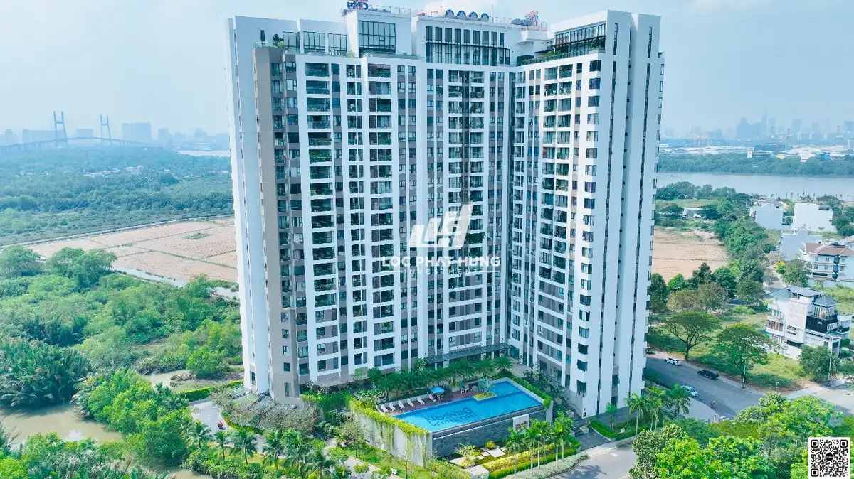 Phối cảnh tổng thể khu căn hộ biệt lập Thủ Thiêm Dragon Thạnh Mỹ Lợi - Dự án Thủ Thiêm Dragon Thạnh Mỹ Lợi