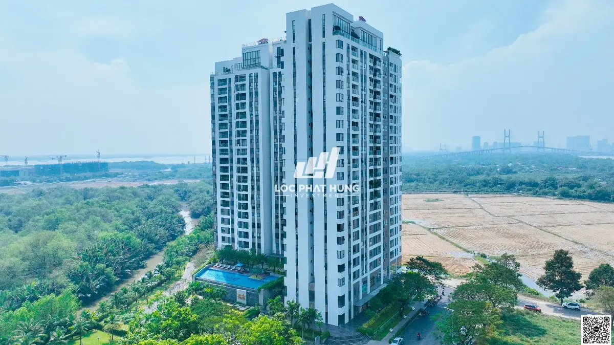 Vị trí đắc địa uốn lượn bên bờ sông Sài Gòn của Thủ Thiêm Dragon - Dự án Thủ Thiêm Dragon Thạnh Mỹ Lợi