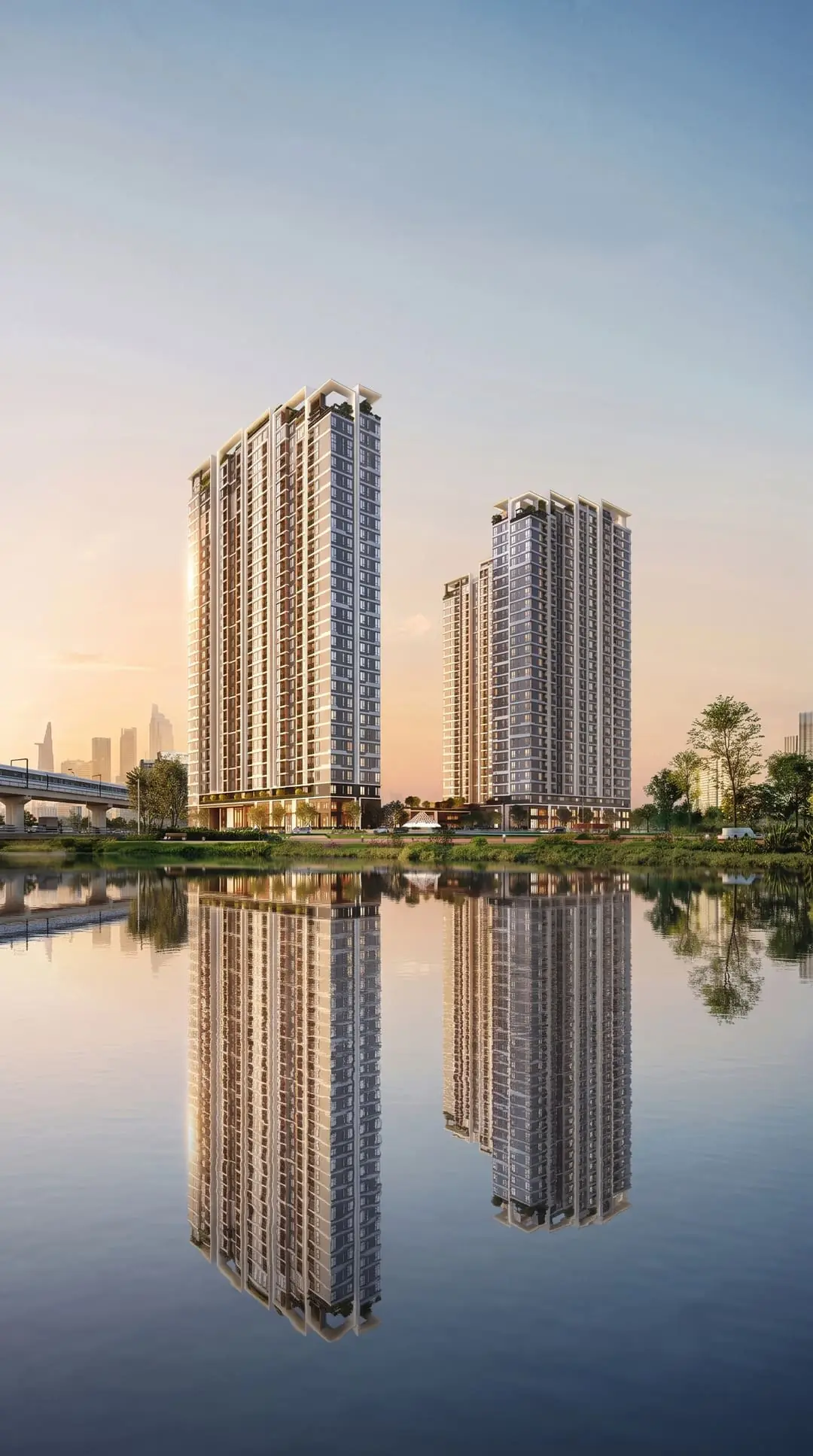 Banner chính thức dự án TT Genesis Nhà Bè Banner quảng bá dự án căn hộ TT Genesis Đào Sư Tích Nam Sài Gòn